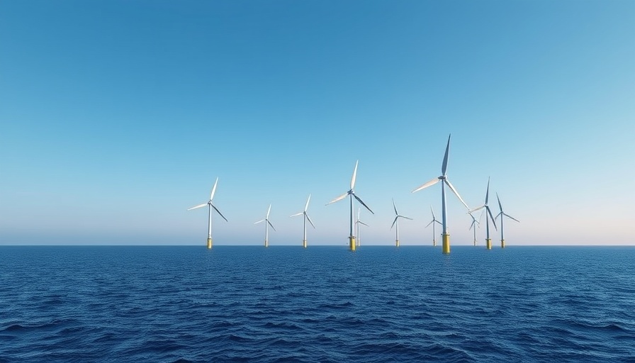 Offshore wind turbines over calm sea: Renewable energy is almost always cheaper.