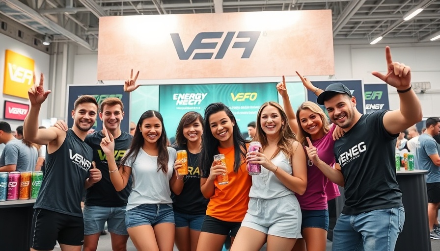 Demand generation in sports marketing with team promoting energy drinks.