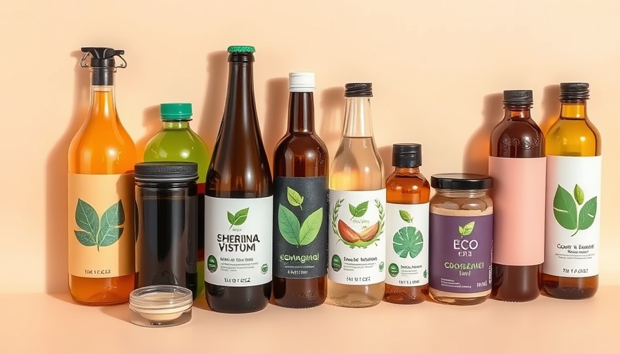 Better labels increase plastic recycling: modern containers with eco-friendly design.