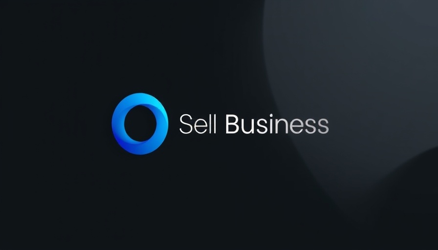 Small Business Trends logo design, gradient circle.