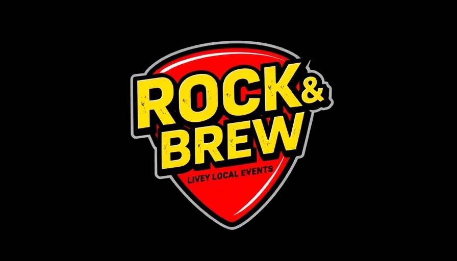 Vibrant Rock & Brew logo showcasing local events branding.