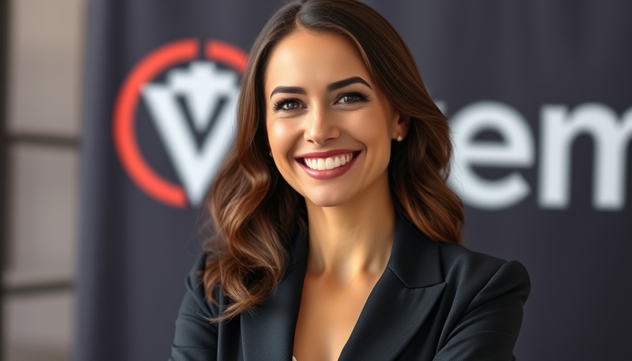 Confident woman, smiling in professional attire, Women in the Appliance Repair Industry.