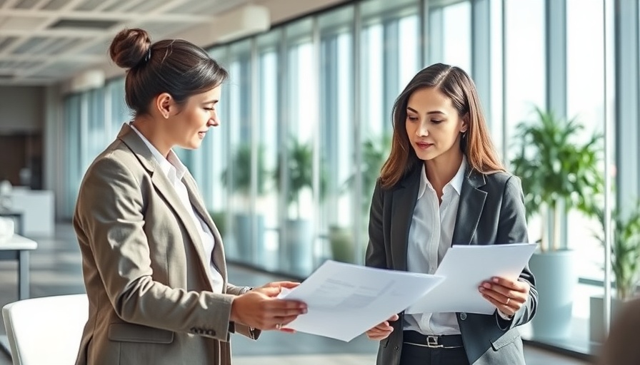 Benefits of Staff Training: Professional office discussion illustrating workplace collaboration.