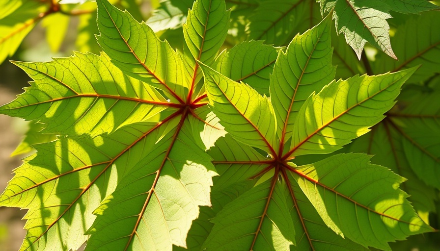 Lush field maple leaves with seeds, showcasing natural beauty.