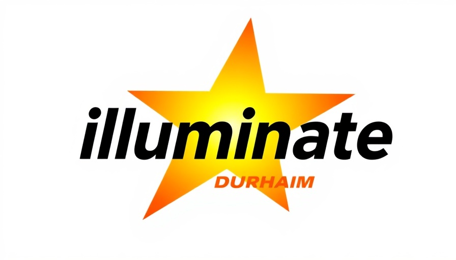 Illuminate Durham Festival logo with star and bold text