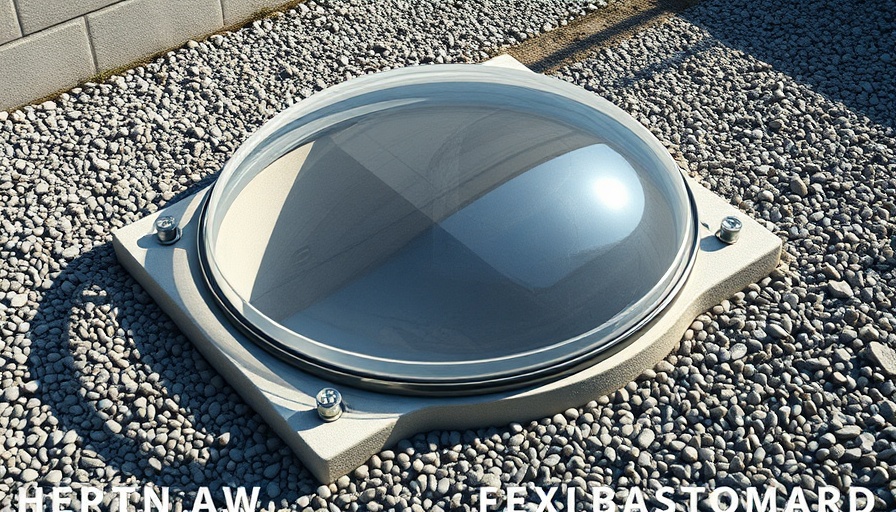 Energy efficiency with a transparent window well cover on basement window.