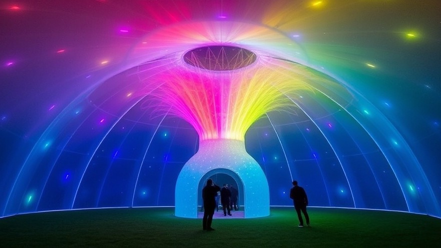 Plastique Fantastique’s domed installation at the Bavarian art festival showcases immersive art experiences with light and sound.