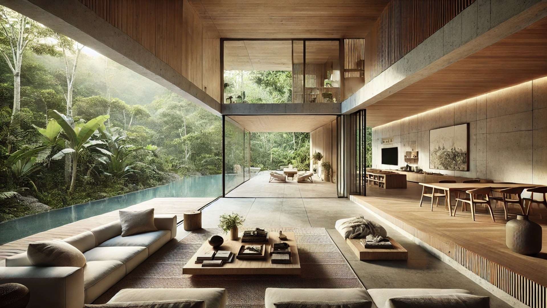 Studio House in Uvita, Costa Rica — highlighting its natural materials, open-plan layout, and serene connection to the surrounding jungle
