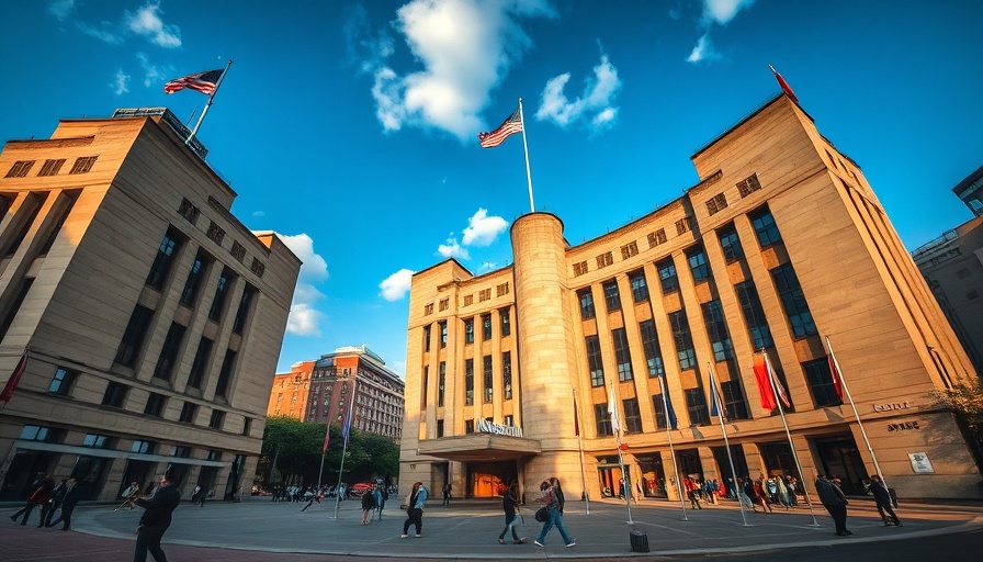 Boston Brutalism showcased by the iconic City Hall architecture.