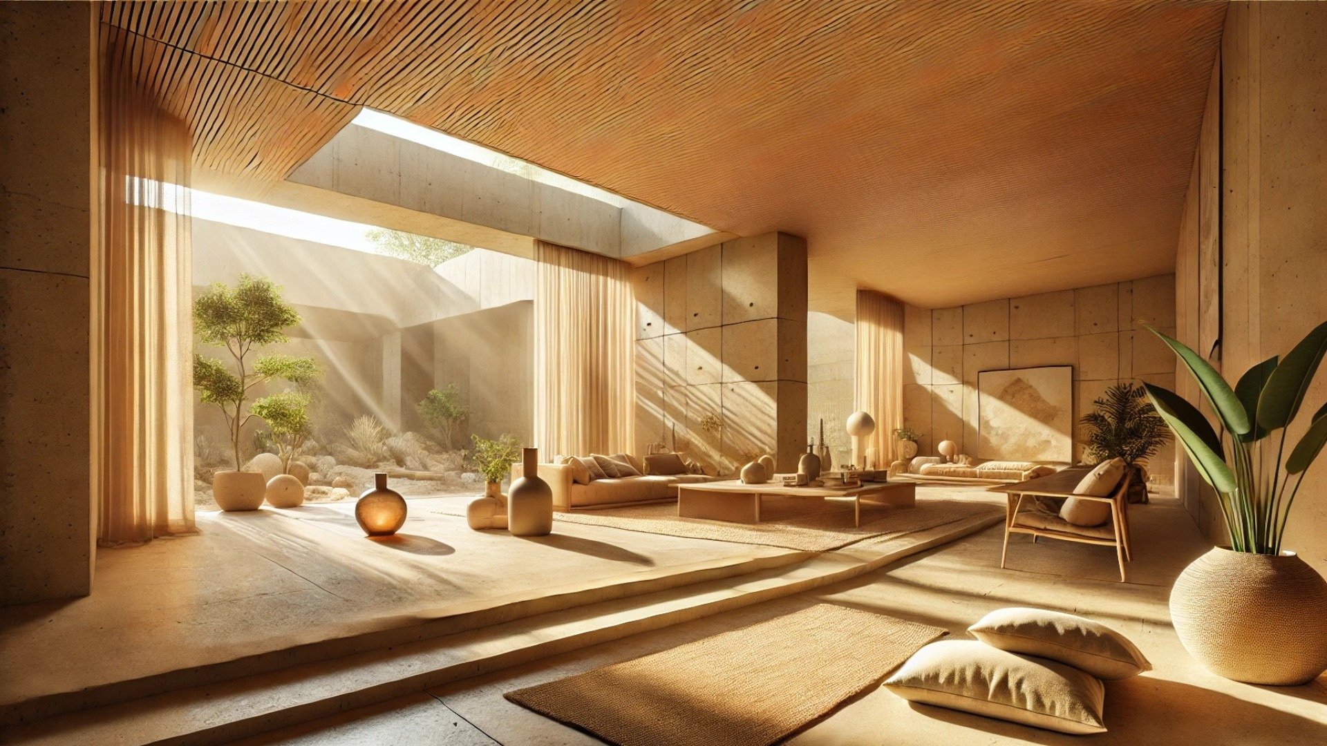 modern architectural interior showcasing innovative daylighting