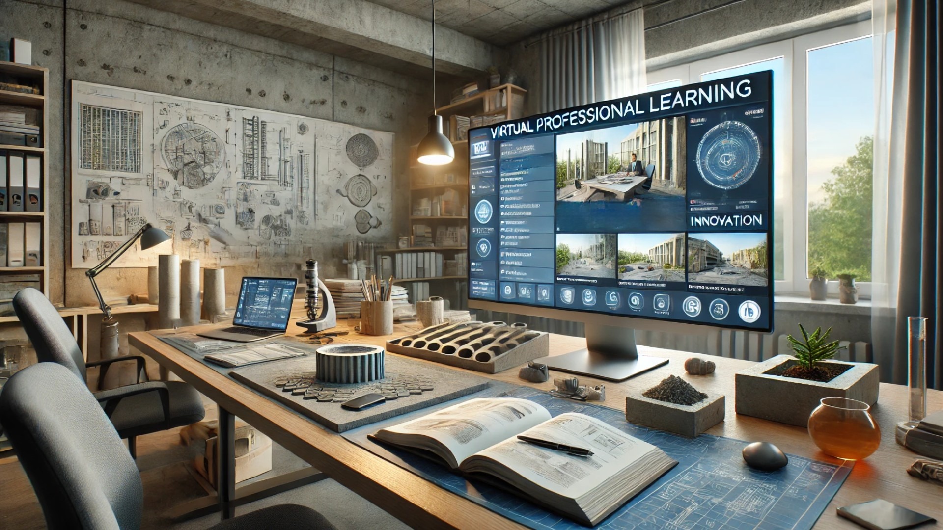 virtual professional learning environment for the 24 Hours of Concrete Knowledge event