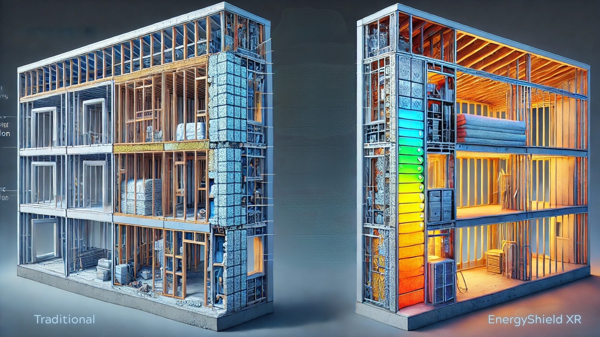 EnergyShield XR Continuous Insulation vs Traditional Insulation