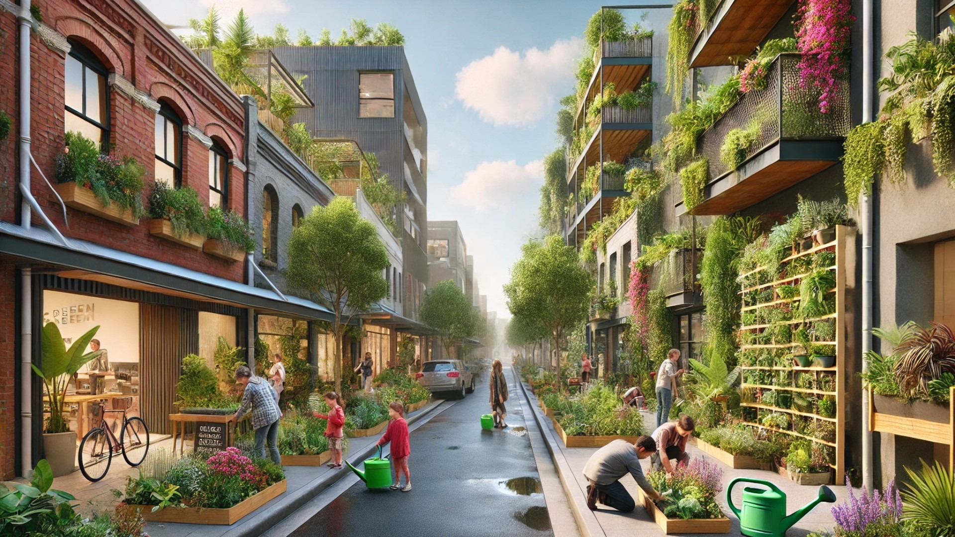 capturing a vibrant, community-led biodiversity transformation in a Melbourne urban street