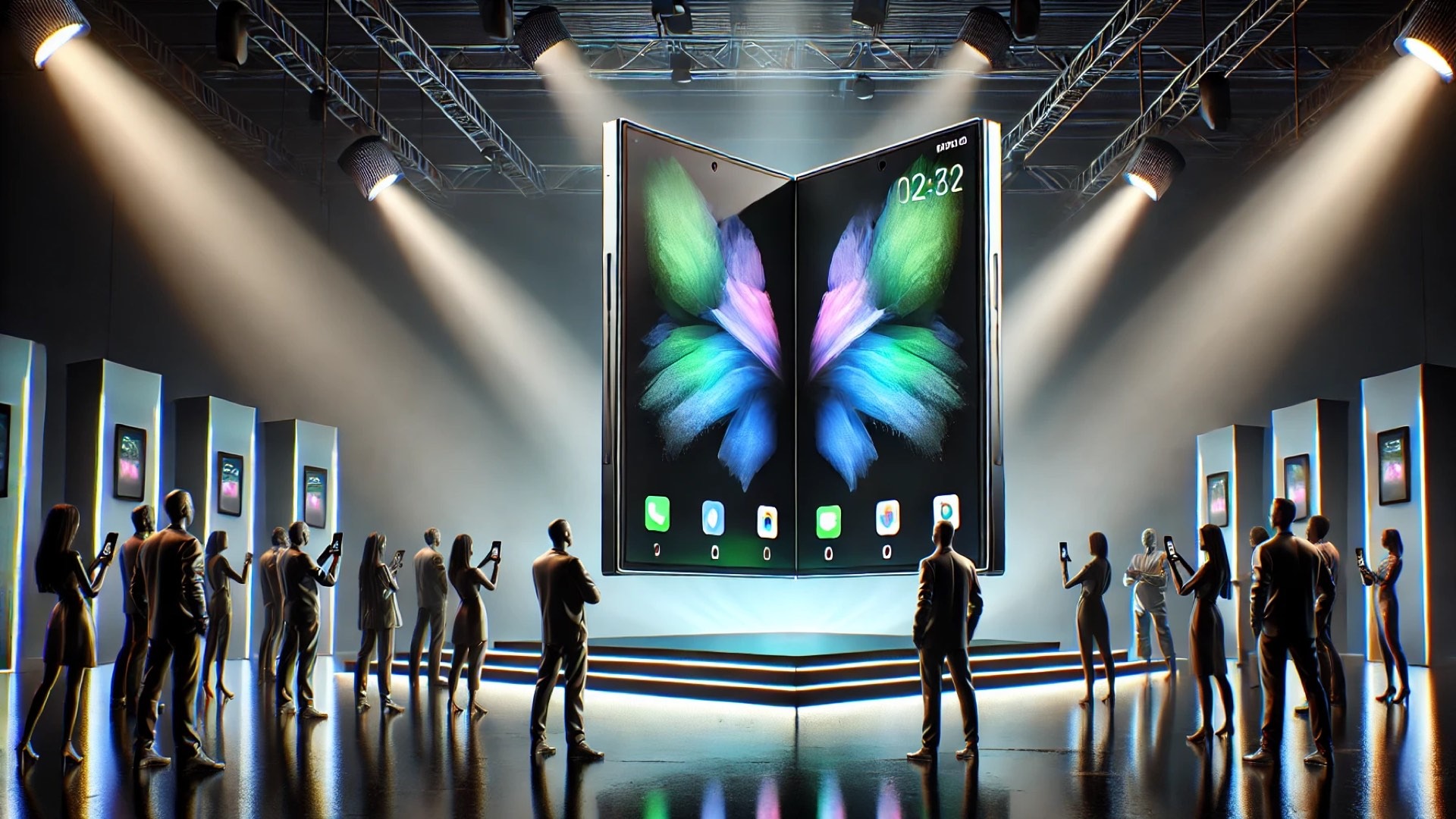 Pixel 10 Pro Fold at a sleek product launch event