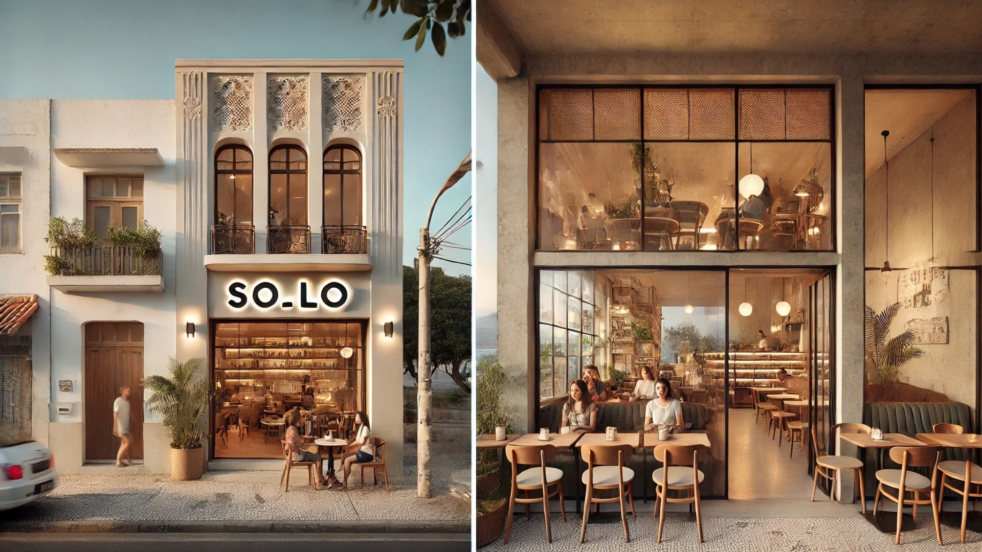 reflecting the architectural spirit and sustainable design of Café So_lo in Copacabana