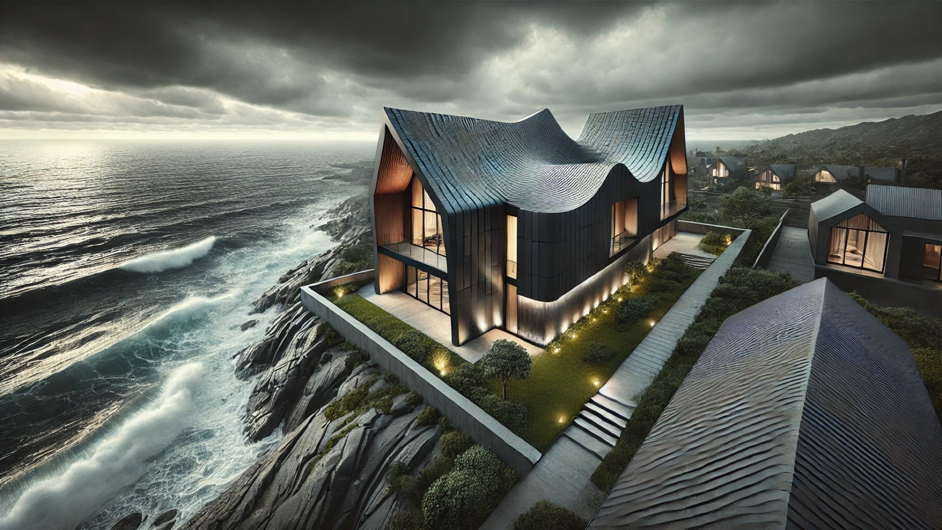 capturing a cinematic, design-forward interpretation of a DECRA roofing competition project