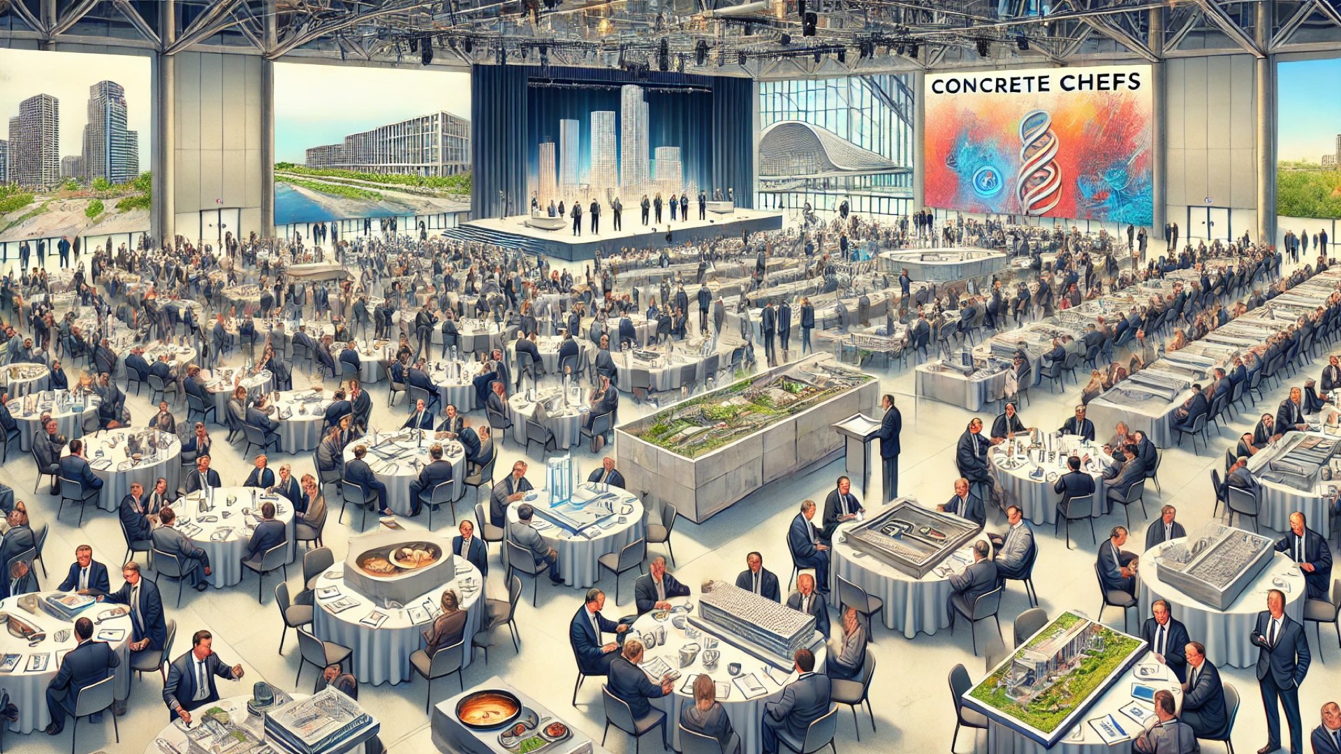 capturing the energy of the 2025 PCI Committee Days, showing collaboration, recognition, and community within the precast concrete industry