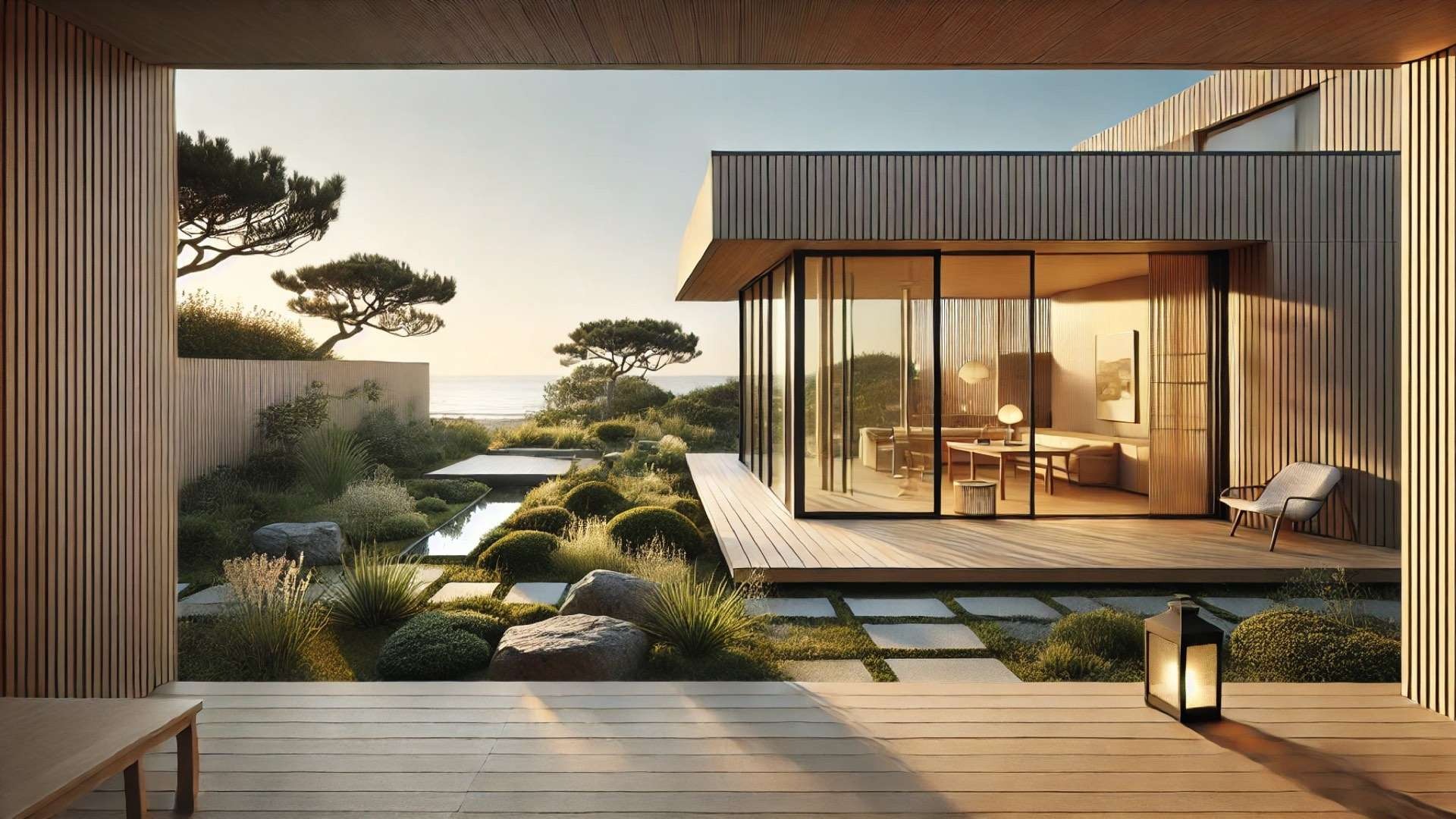 None Angle House in Les Sables-d'Olonne — a serene fusion of Japanese-inspired minimalism and contemporary French coastal design