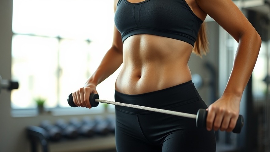 Female athlete performing belly fat workouts for effective fitness training.