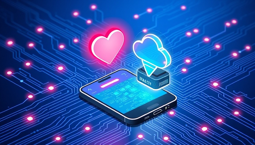 Futuristic tech illustration showing health connection with Zepp Health.
