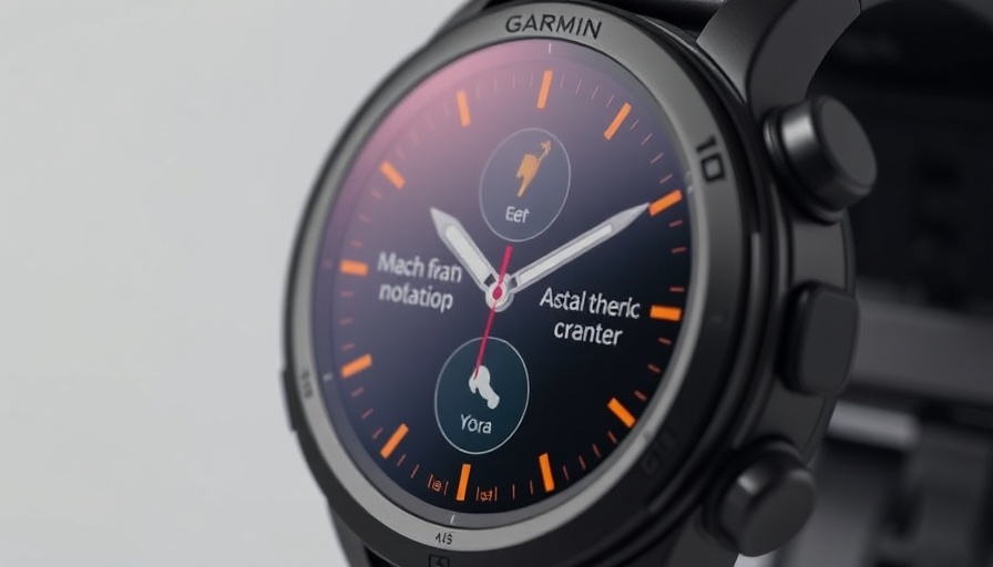 Garmin Instinct 3 Solar close-up watch face with detailed display.