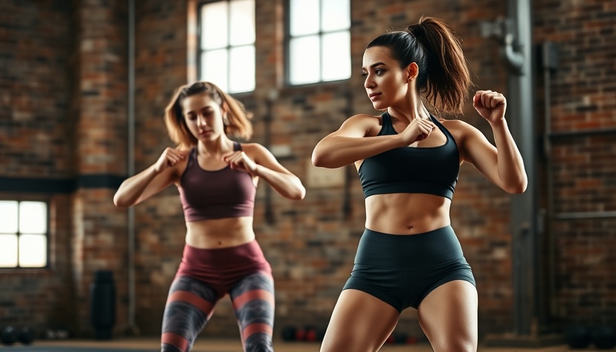 Women exercising in workout outfit essentials in a rustic gym.