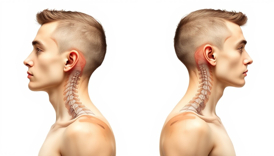 Comparison of correct and incorrect posture for posture improvement.