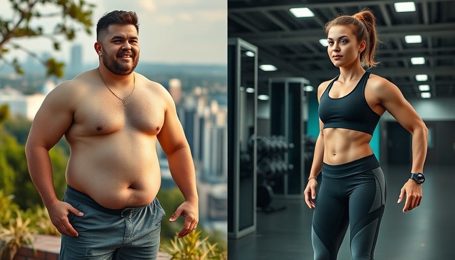 Weight loss transformation depicting fitness truths over three years.