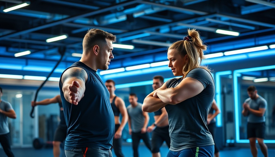 CrossFit competition prep tips—coach guides group workout.