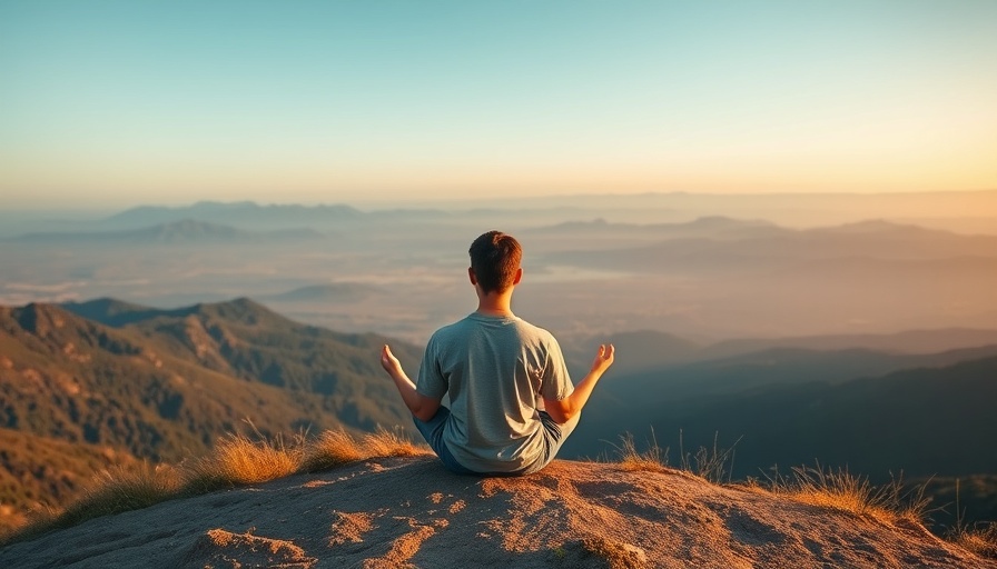 Peaceful meditation scene for Finding Your 'Big Why' for Personal Growth.
