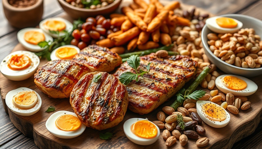Protein-rich foods for boosting diet