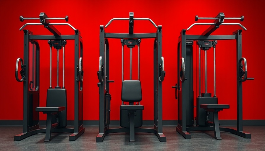 Best Smith Machine for Home Gym 2025 showcased in vivid red setting.
