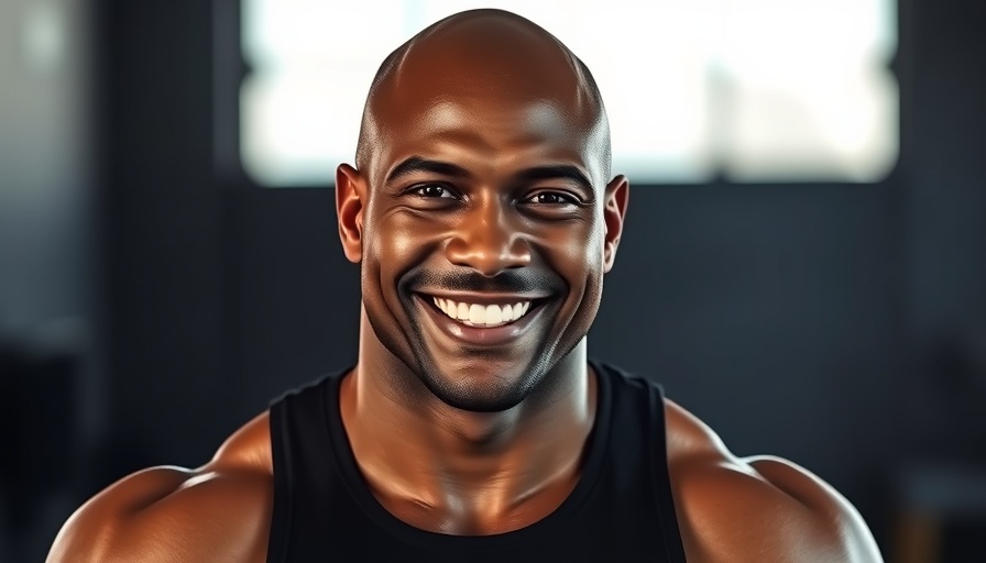 Fasting and Muscle Growth concept with muscular man in soft lighting.