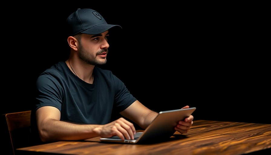 Man discussing gym strategies at a table.