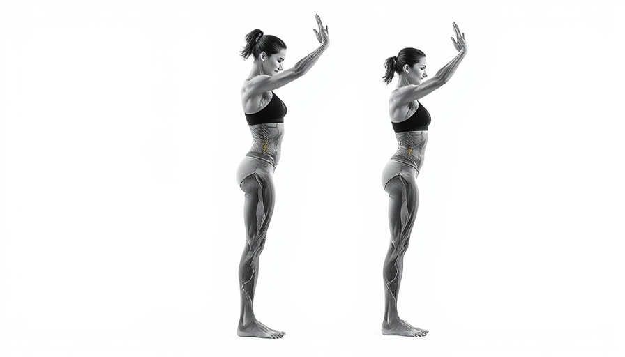 Illustration showing exercises to lose belly fat standing.