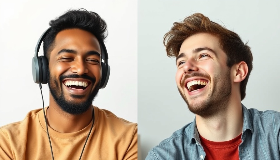 Two men laughing, highlighting balance between rigidity and adaptability.