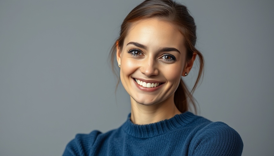 Portrait of a woman discussing stem cell therapy insights