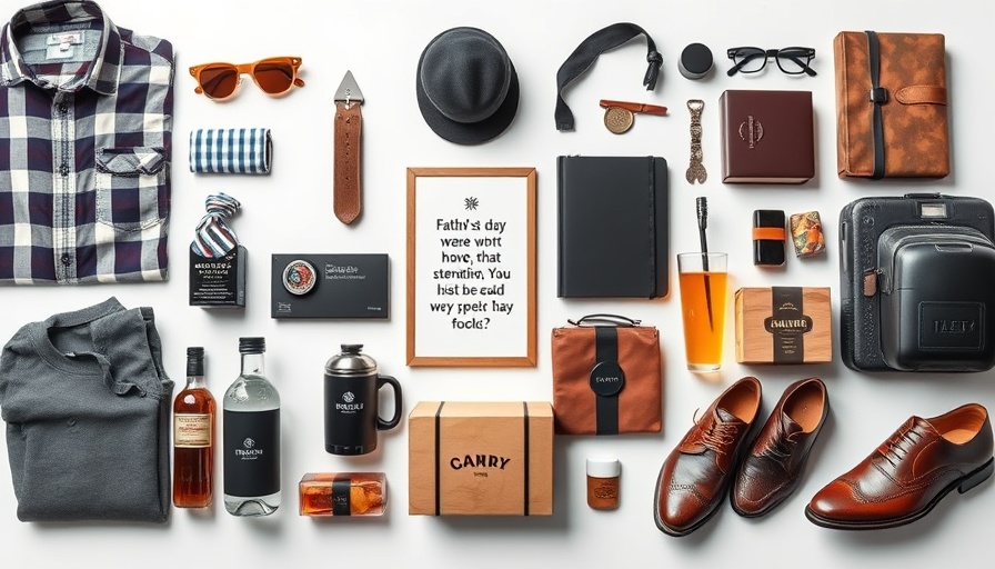 2025 Father's Day Gift Guide showcasing diverse gift ideas.