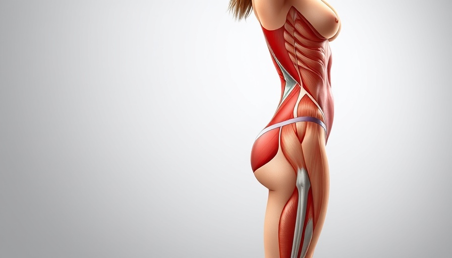 Anatomical illustration of weight loss progress over 15 days.