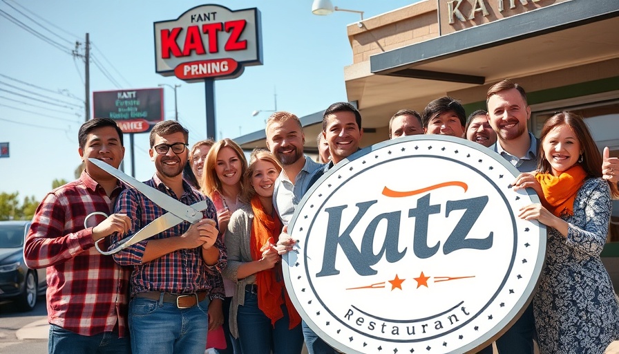 Celebration at 24/7 dining Houston restaurant opening.