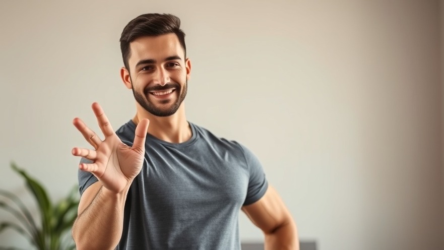 Confident athletic man demonstrating effective strategies for gym owners in a lifelike indoor setting.