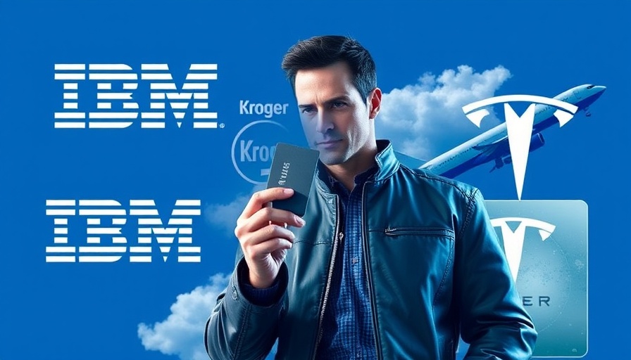 Futuristic collage with logos and Wall Street themes, signifying implications.