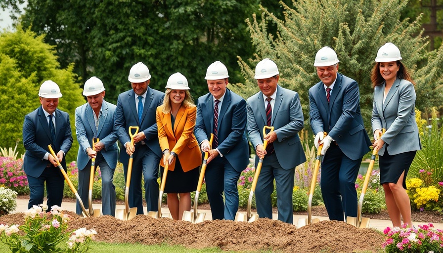 Groundbreaking ceremony at Napa Valley College Wine Spectator Education Center