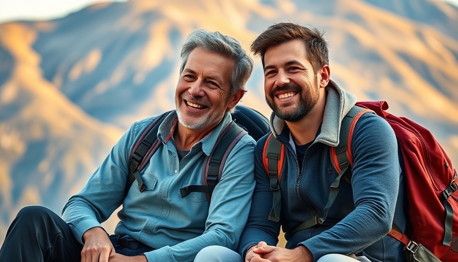 Mature couple enjoying Bay Area weekend activities on a hike.