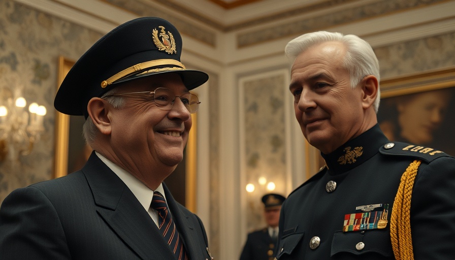 Senior official and guard in Ukraine ceasefire negotiations context.