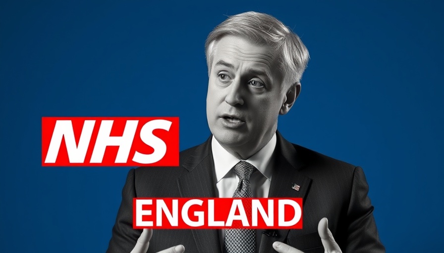 NHS restructuring under Wes Streeting concept with crossed-out NHS logo.
