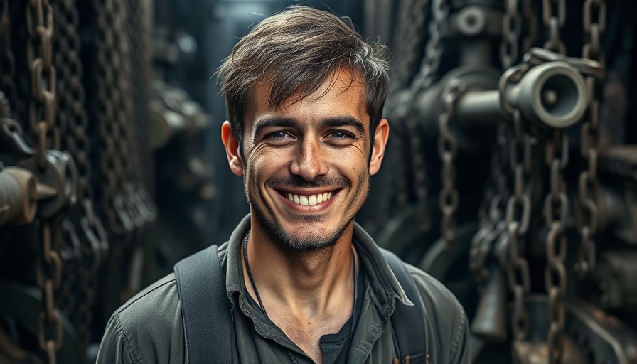 Young worker in a mining environment related to India's critical minerals supply.