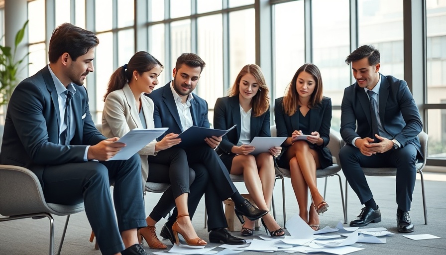 Young professionals reviewing costs for opening a laundromat.
