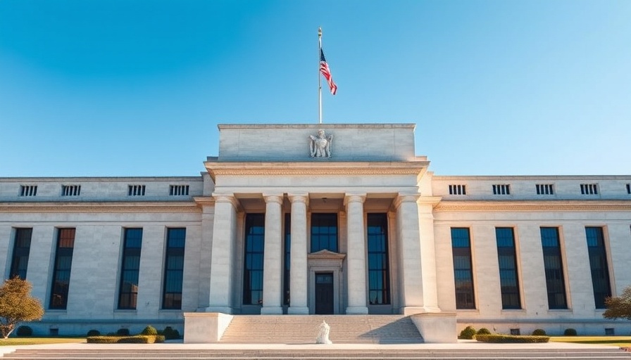 Stately Federal Reserve building impacting businesses