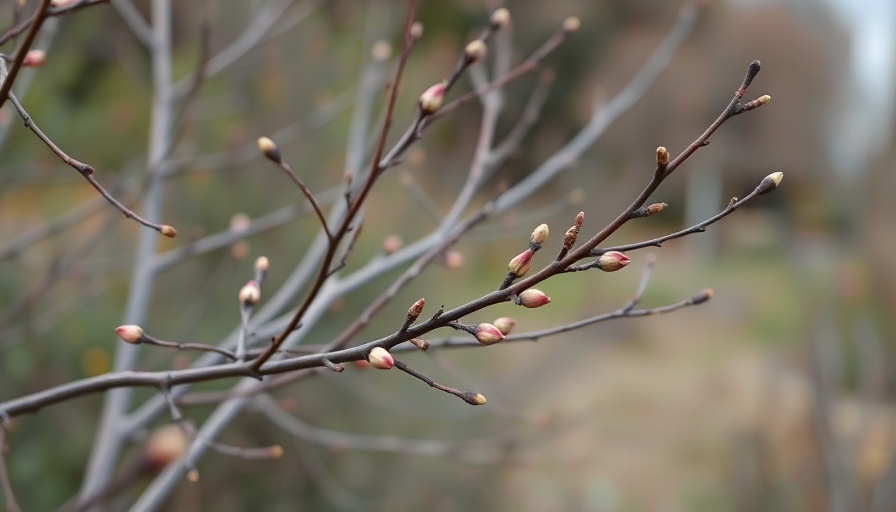 Pruning plants for new growth in a garden setting
